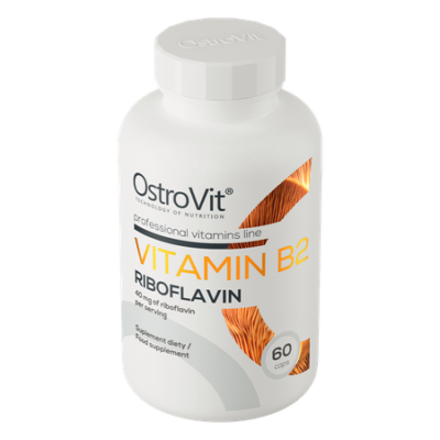 Vitamin B2 Riboflavin 60 capsules