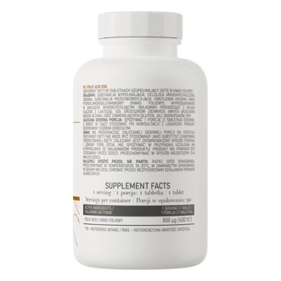 Folic Acid 90 tablets