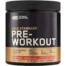 Optimum Nutrition Pre-Workout 330g Puuviljapunch maitsega treeningueelne pulber