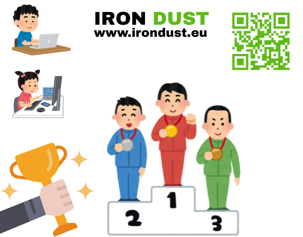 Loo oma IRON DUST konto ja saa ostudelt allahindlusi.