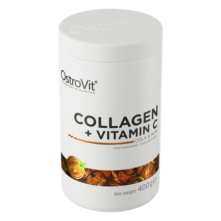 OstroVit Collagen + Vitamin C 400g Rum-cola