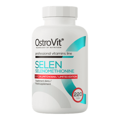 OstroVit Selen Selenomethionine 220tabs – поддержка иммунитета и щитовидной железы