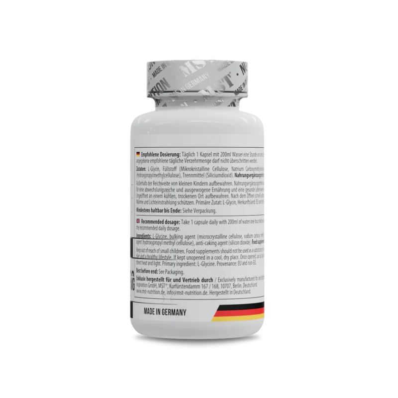 MST L-Glycine vegan 1000mg 60caps