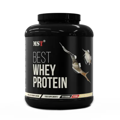 MST Protein Best Whey + Enzymes 2010 g Vanillijäätis proteiin