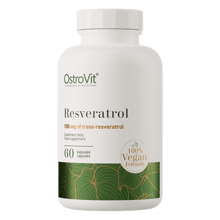 OstroVit Resveratrol VEGE 60 vcaps – antioksüdant südamele ja tervisele