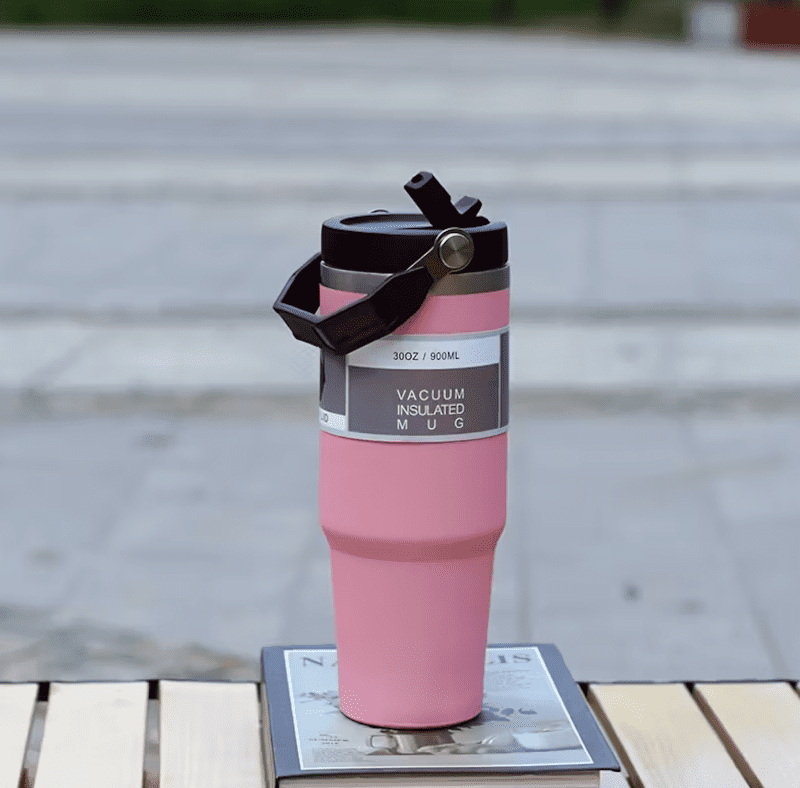 Termoskruus sangaga 900 ml Roosa