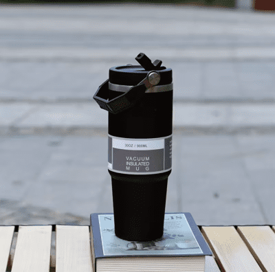 Termoskruus sangaga 900 ml Must