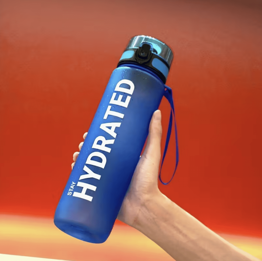 Спортивная бутылка для воды 1000 мл Синяя – практичная и удобная Спортивная бутылка для воды 1000 мл Синяя