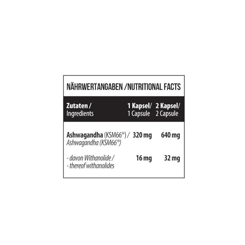 MST Ashwagandha KSM66 60caps