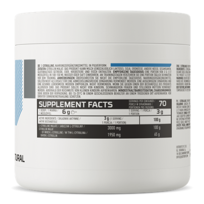 Citrulline 210 g natural