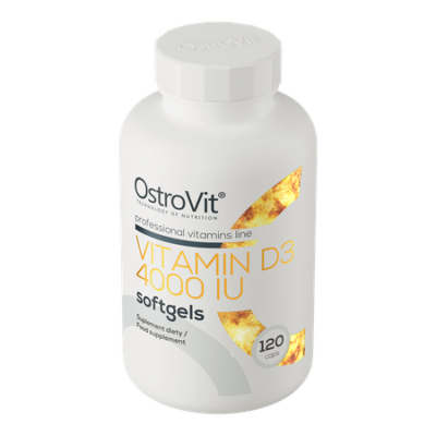 OstroVit Vitamin D3 4000 IU 120caps
