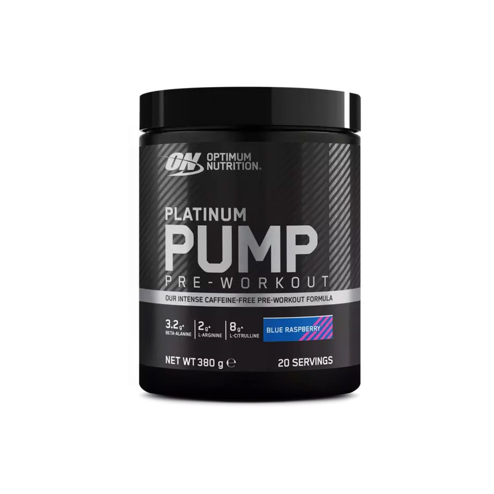 01-067-214-01-Platinum-Pre-Pump-380g-blue-Raspberry-web Optimum Nutrition Platinum Pump Pre-Workout 380g Синяя Малина – Максимальный Памп и Энергия для Тренировки