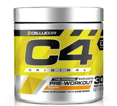 C4 Original Pre-Workout 30serv Apelsin – energiat ja keskendumist treeninguks