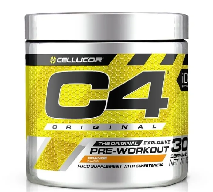 C4 Original Pre-Workout 30serv Apelsin – energiat ja keskendumist treeninguks