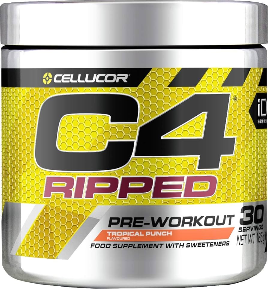 C4 Ripped Pre-Workout 30serv Tropical Punch C4 Ripped Pre-Workout 30serv Tropical Punch – Energy and Fat Burning for Your Workouts