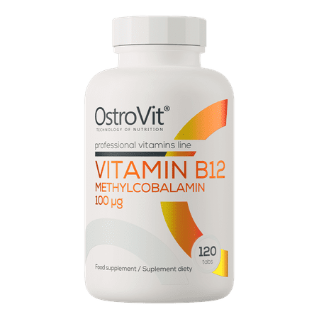 OstroVit Vitamin B12 Methylcobalamin 100 mcg 120 tablets