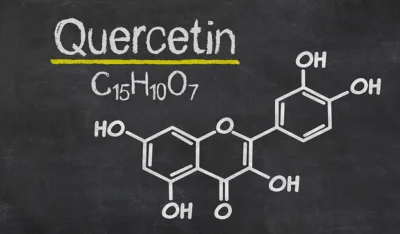 Quercetin supplement product photo on IRON DUST website