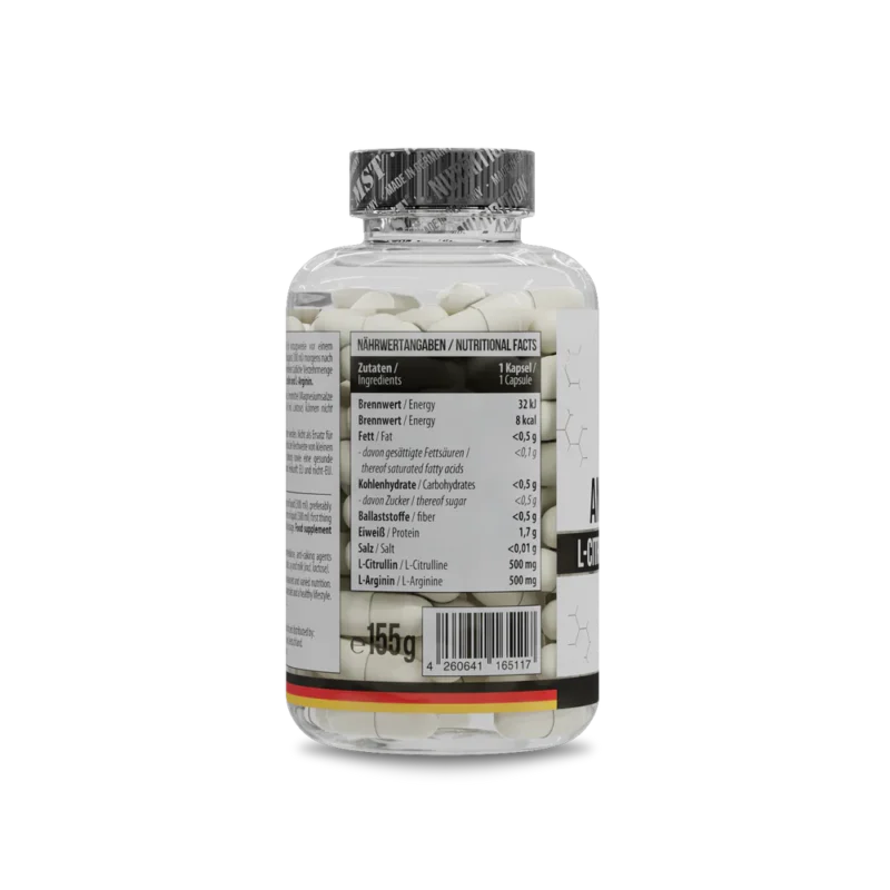 MST Amino Pump L-Citrulline + L-Arginine 120caps