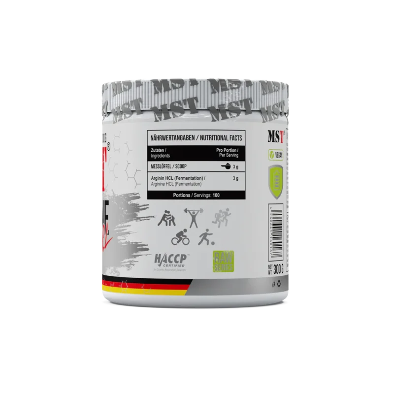 MST Arginine HCL 300g