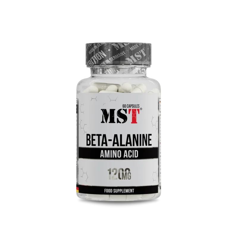 MST Beta-Alanine 1200mg 60 kapslit