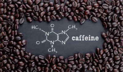 Caffeine supplement product photo on IRON DUST website