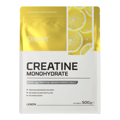 Creatine Monohydrate 500 g lemon