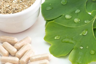 Ginkgo Biloba supplement product photo on IRON DUST website