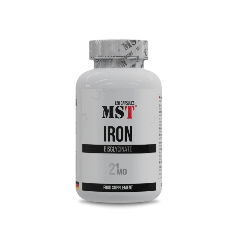 MST Iron Bisglycinate 21mg 120 kapslit