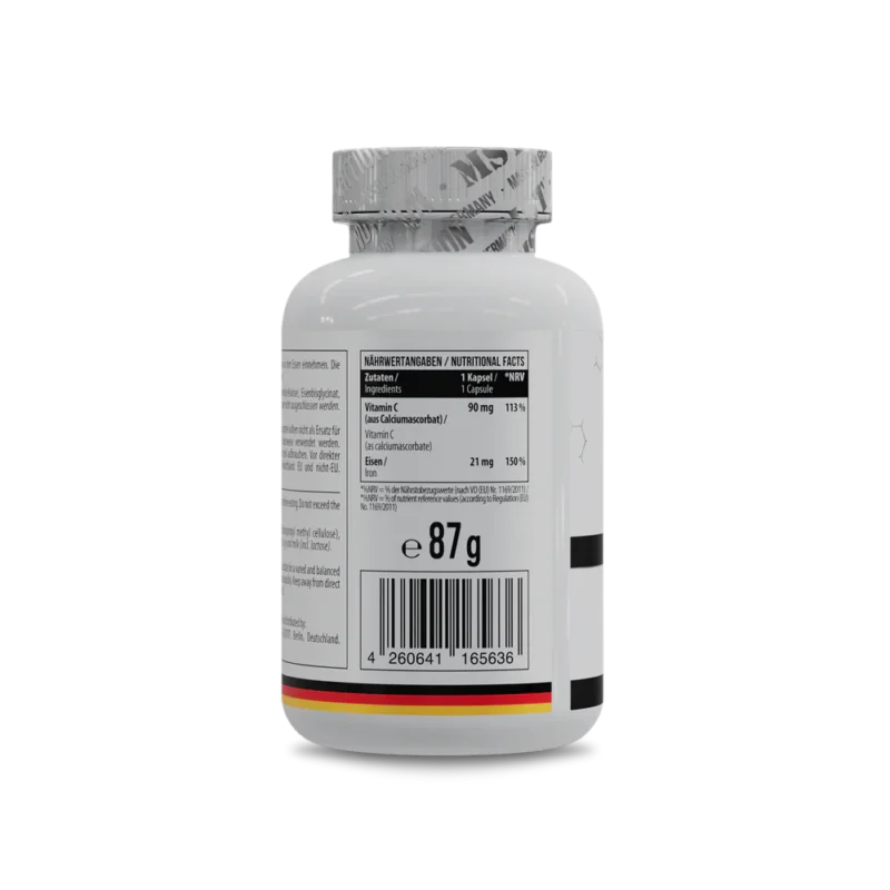 MST Iron bisglycinate 21mg 120caps