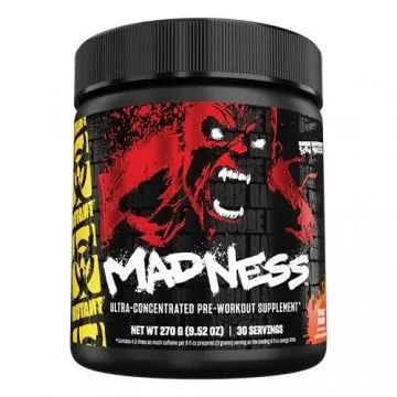 Mutant Madness 30 servings Virsik-Mango – Äärmuslik Energia ja Fookus Treeninguks