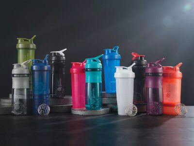 Shaker bottle product photo on IRON DUST website