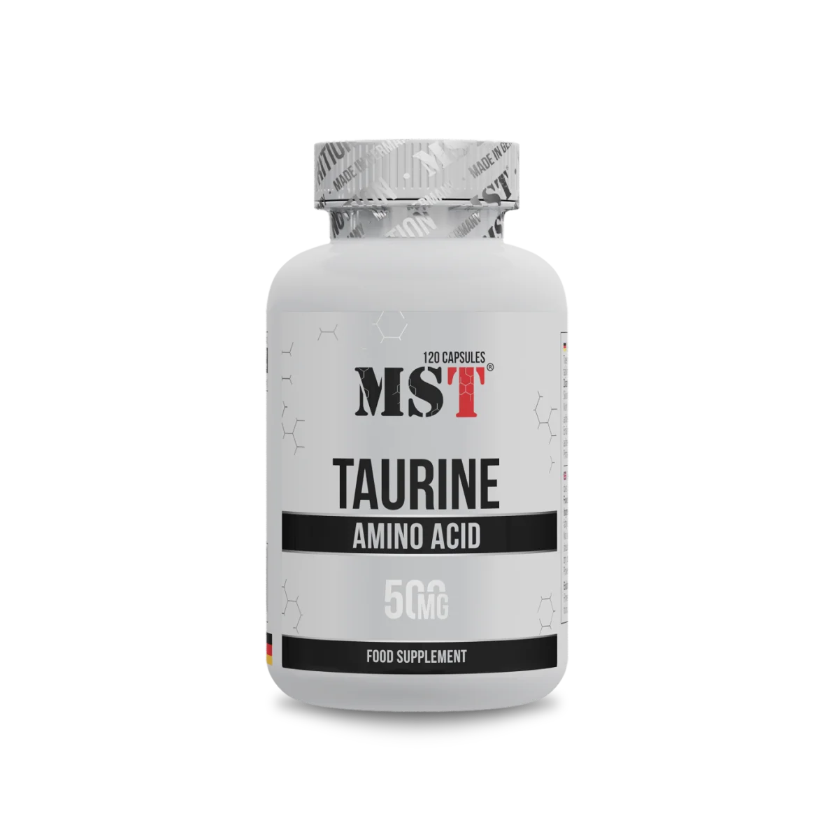 MST Taurine – Energy, Focus, and Performance Support MST Taurine 120caps