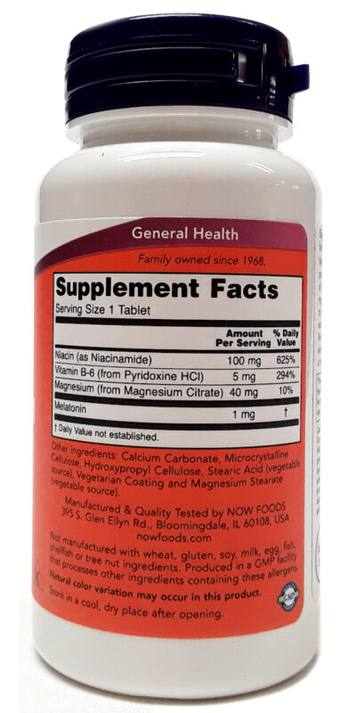 NOW Melatonin 1mg Complex 100tabs