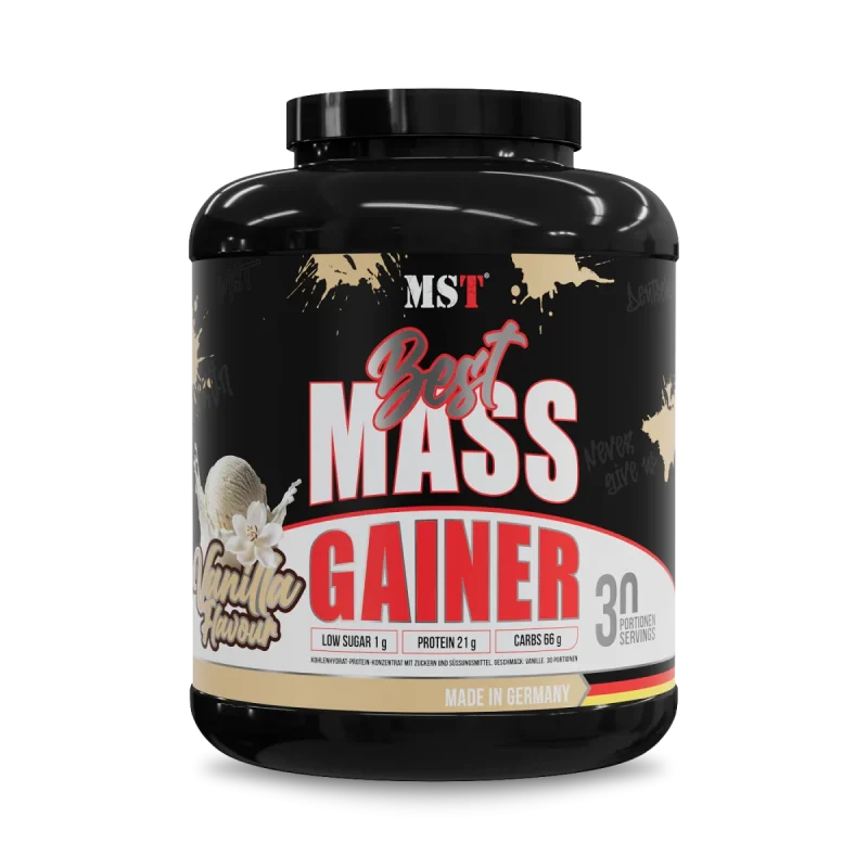 MST Mass Gainer Vanill 3kg – massilisaja lihasmassi kasvatamiseks