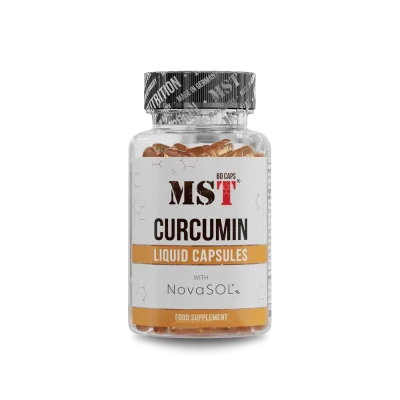 MST Curcumin NovaSOL 60 vedelkapslit – kurkumiin sportlastele