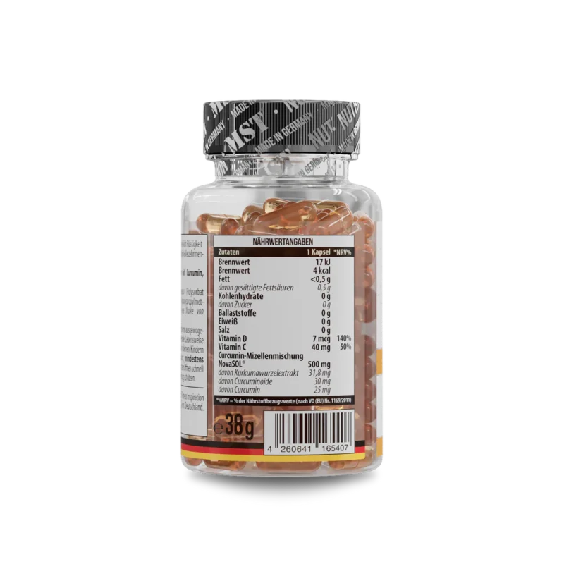 MST Curcumin NovaSOL 60 liquid caps