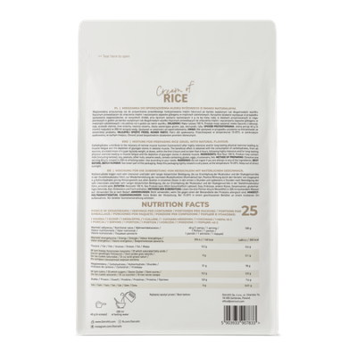 OstroVit Cream of Rice 1000g Natural