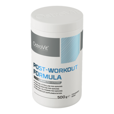 Post-Workout Formula 500 g wild strawberry-blueberry
Comprehensive post-workout supplement, which contains, a.o. creatine, BCAA amino acids and taurine