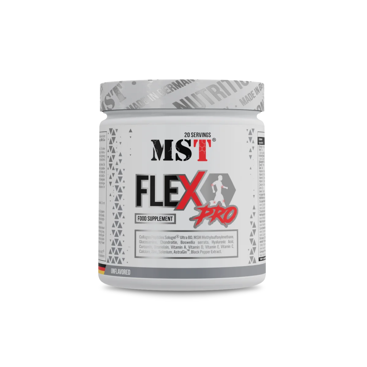 MST Flex Pro Maitsestamata 300g MST Flex Pro Maitsestamata 300g – liigeste ja kõhre toidulisand