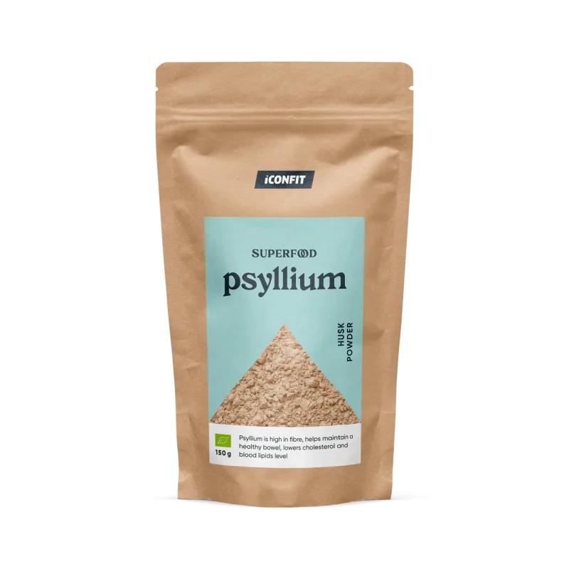 ICONFIT Orgaaniline Psülliumikoori Pulber 150g pakend