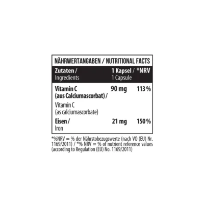 Iron Chelate 60 Kapseln