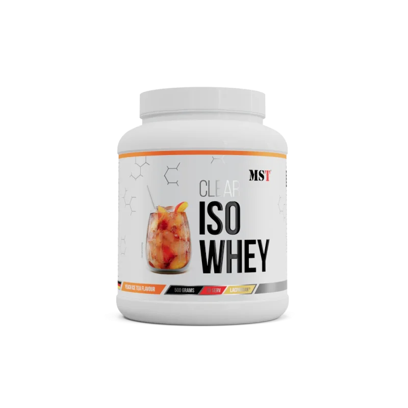 MST Iso Clear Peach Iced Tea 500g – clear whey protein isolate