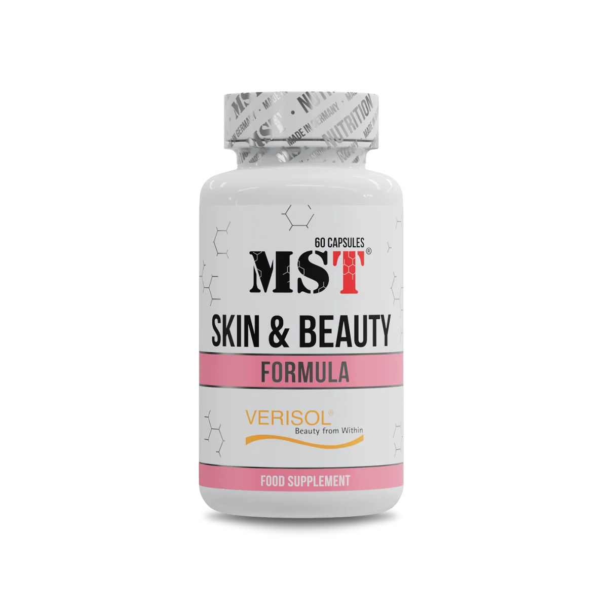 MST Skin & Beauty Formula 60 kapslit MST Skin & Beauty Formula 60 kapslit – naha, juuste ja küünte toidulisand
