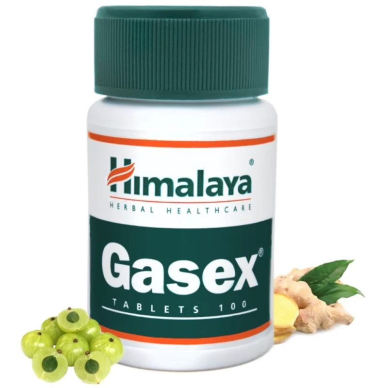 Himalaya Gasex 100 tabletti taimne toidulisand