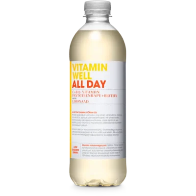 Vitamin Well All Day витаминный напиток 500 мл бутылка