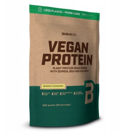 BioTechUSA Vegan Protein 500g Banana – Plant Protein