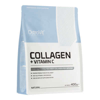OstroVit Collagen + Vitamin C 400 г Натуральный – коллаген с витамином C