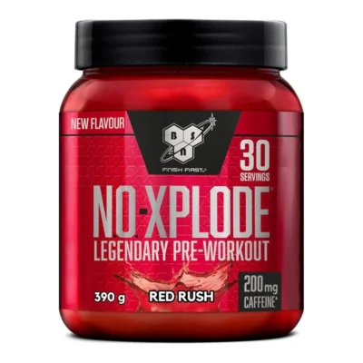 BSN N.O. Xplode 30 порций Red Rush – кислительная вишня