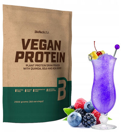 BioTechUSA Vegan Protein 500g Metsaviljad – Taimne Valk