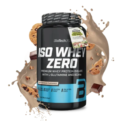 BioTechUSA Iso Whey Zero 908g Küpsised ja Kreem